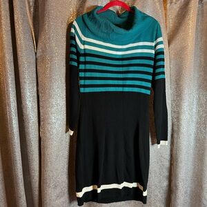 AGB Cowl neck sweater dress!